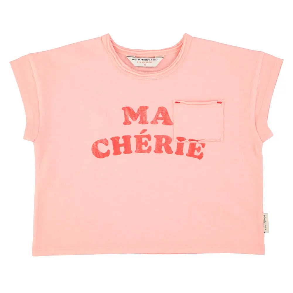 T-shirt Ma Chérie Rose Piupiuchick