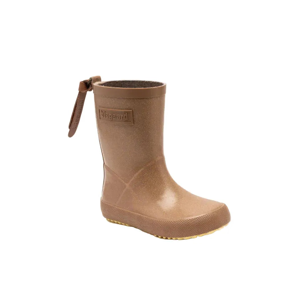 Bottes de Pluie Fashion Brown Glitter Bisgaard