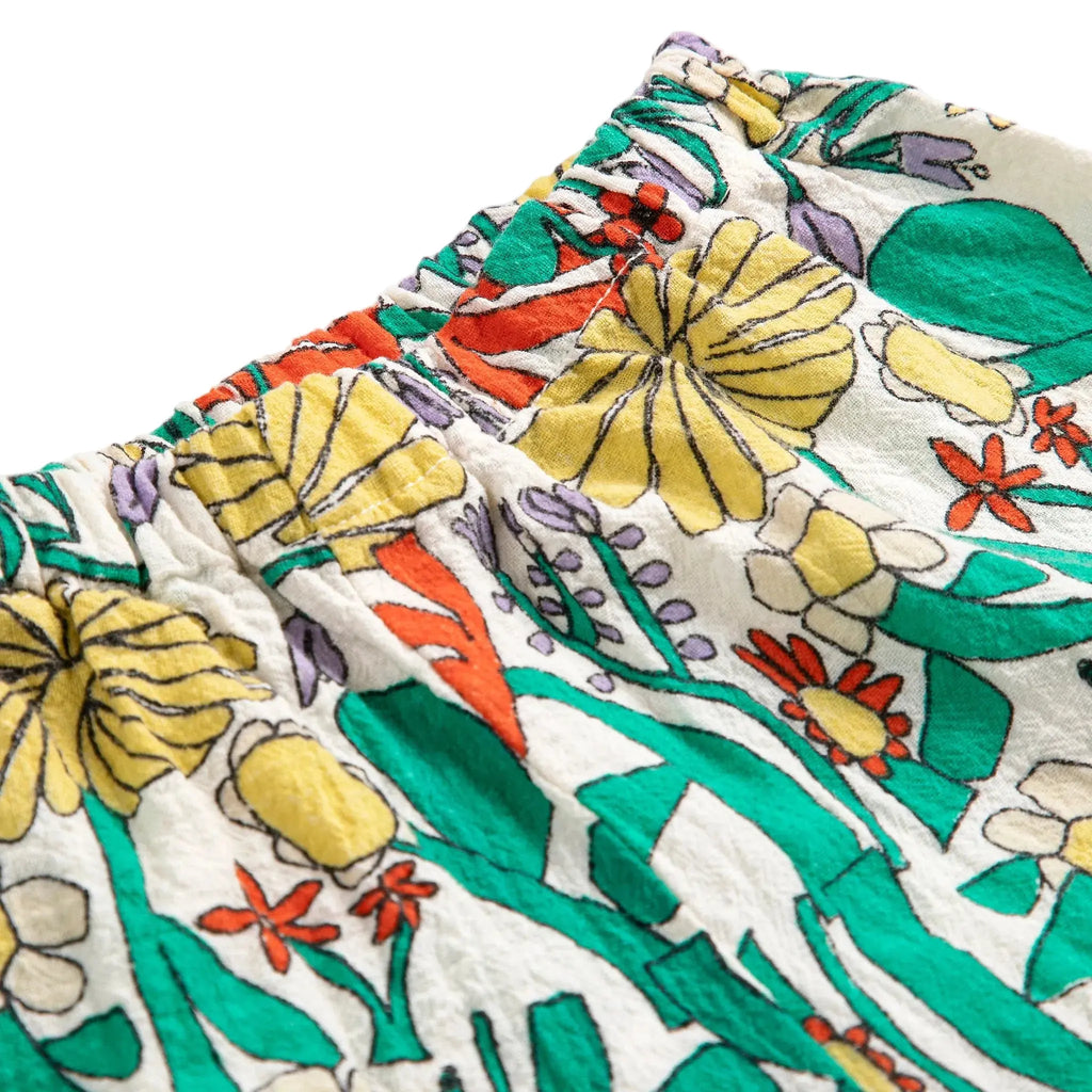 Color Herbalist All Over Woven Shorts Bobo Choses