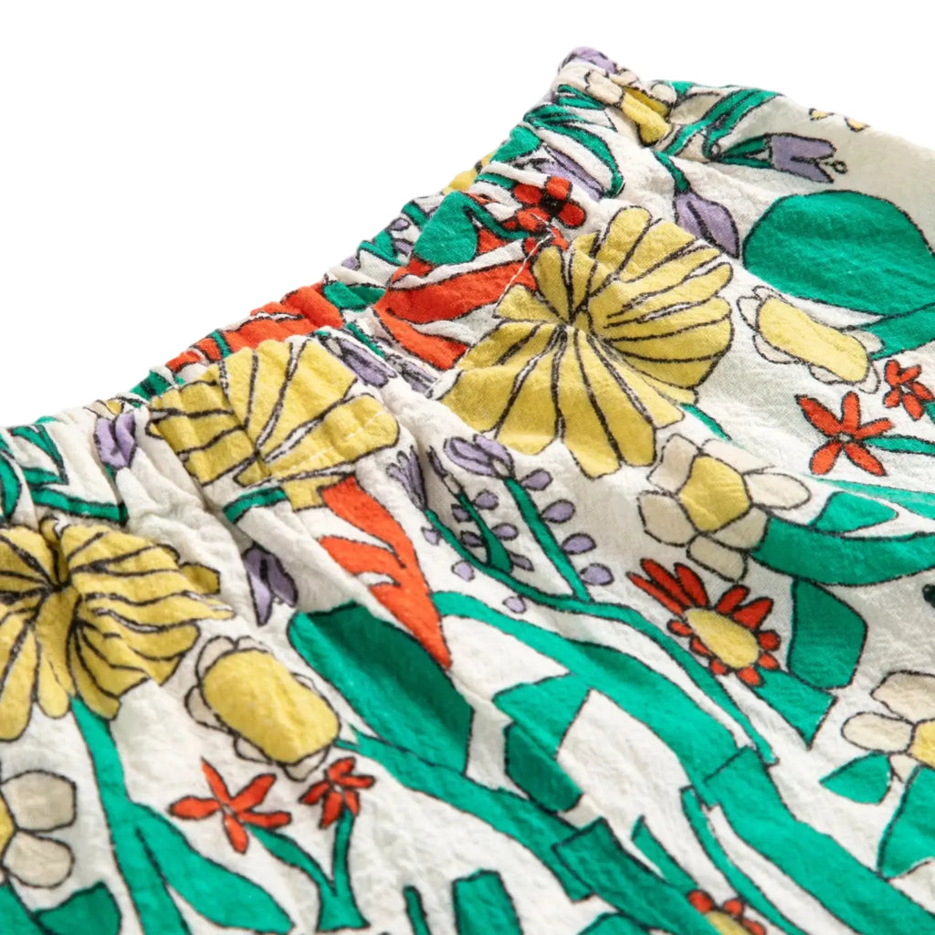 Color Herbalist All Over Ruffled Shorts Bobo Choses