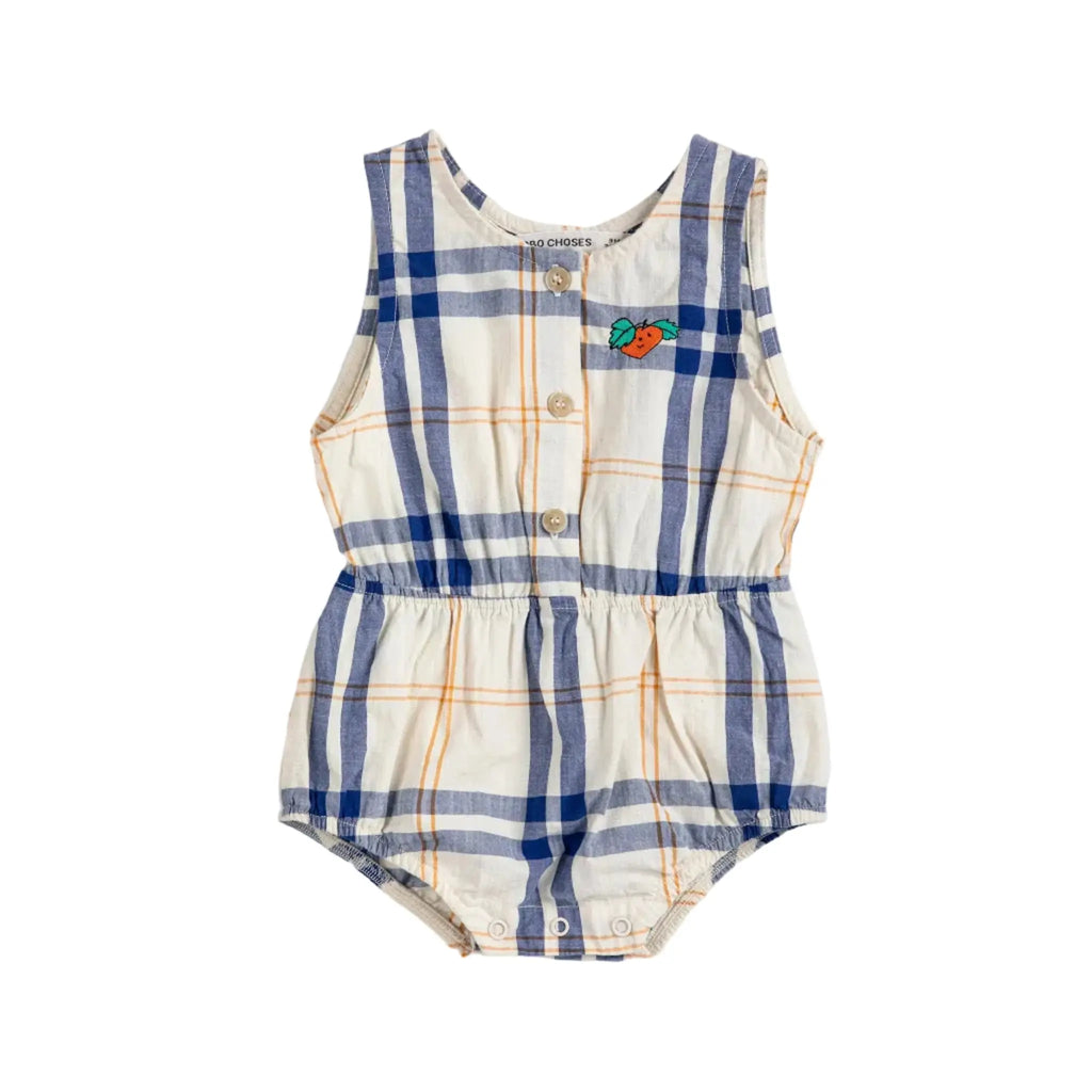 Barboteuse Fun Tartan Bobo Choses