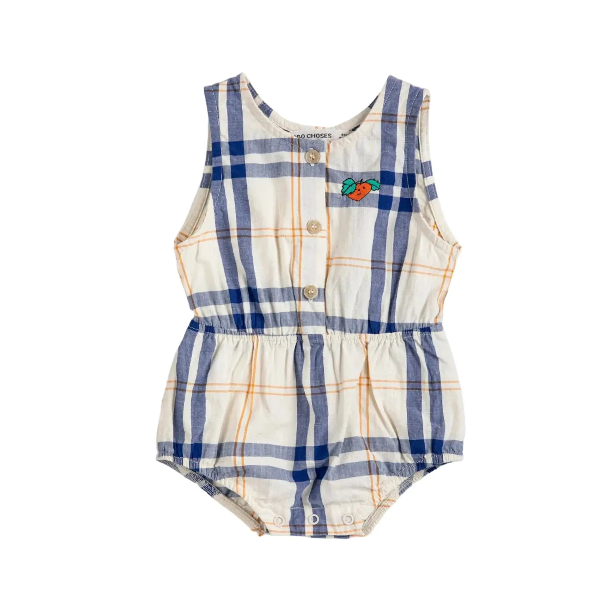 Barboteuse Fun Tartan Bobo Choses