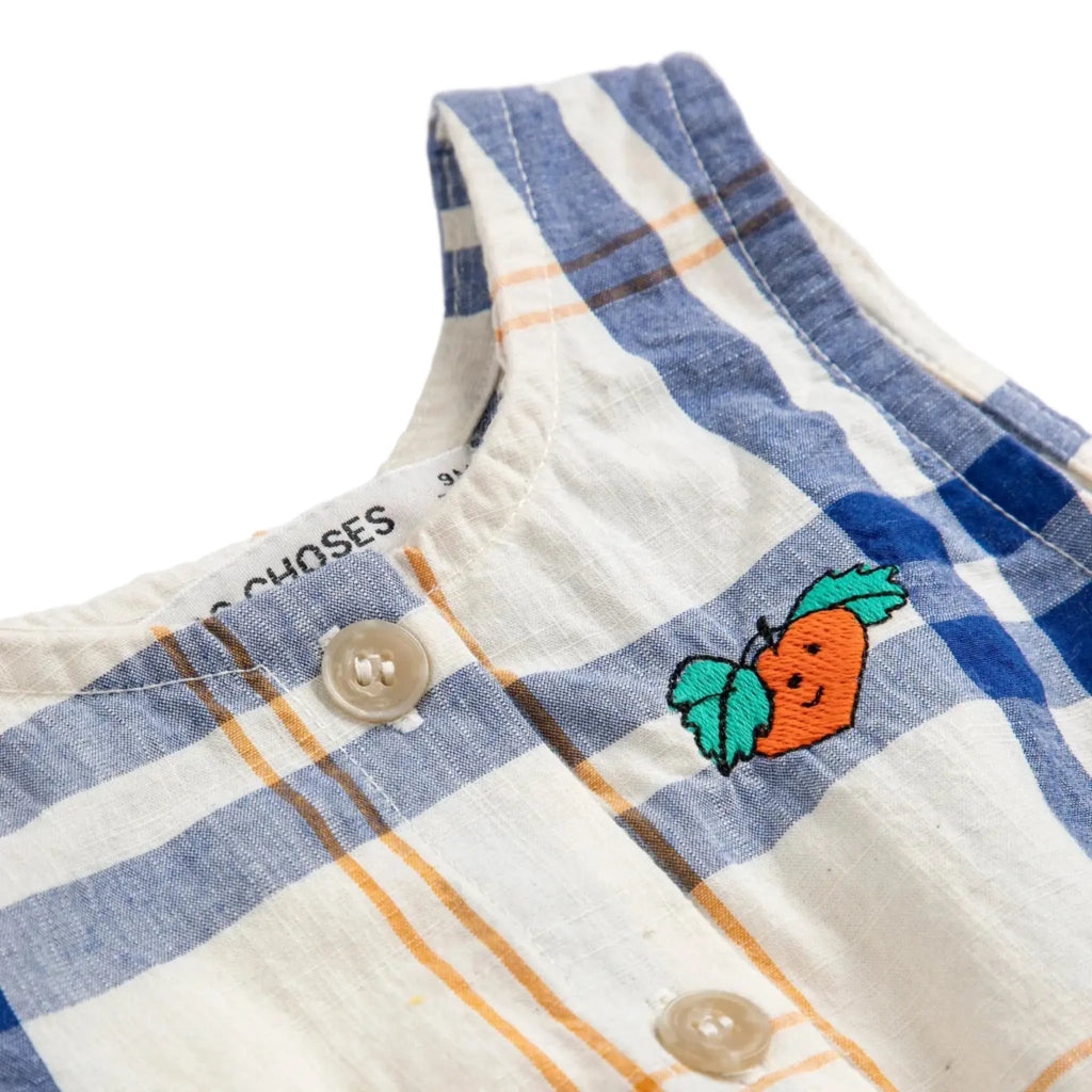 Barboteuse Fun Tartan Bobo Choses