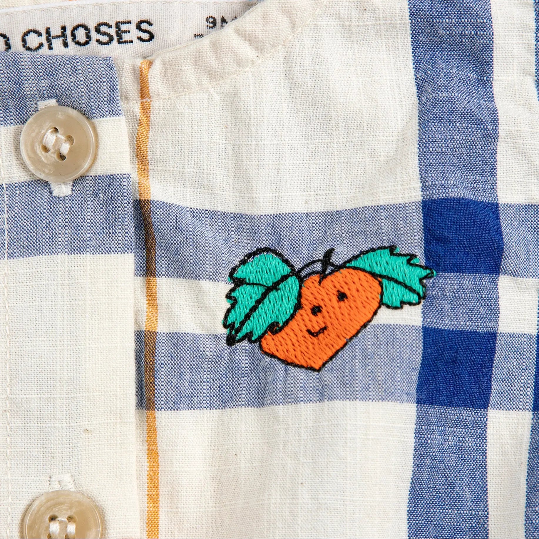 Barboteuse Fun Tartan Bobo Choses