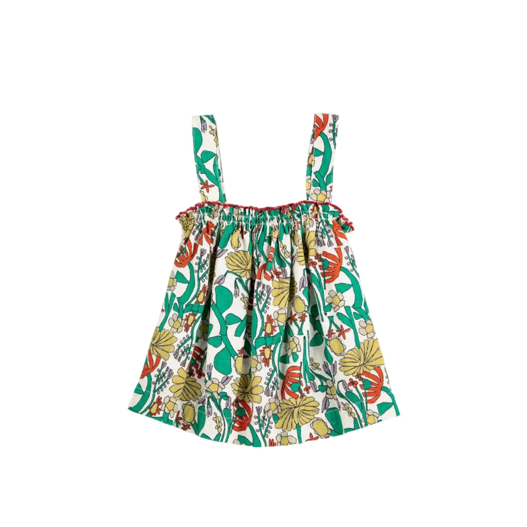 Color Herbalist All Over Woven Top Bobo Choses