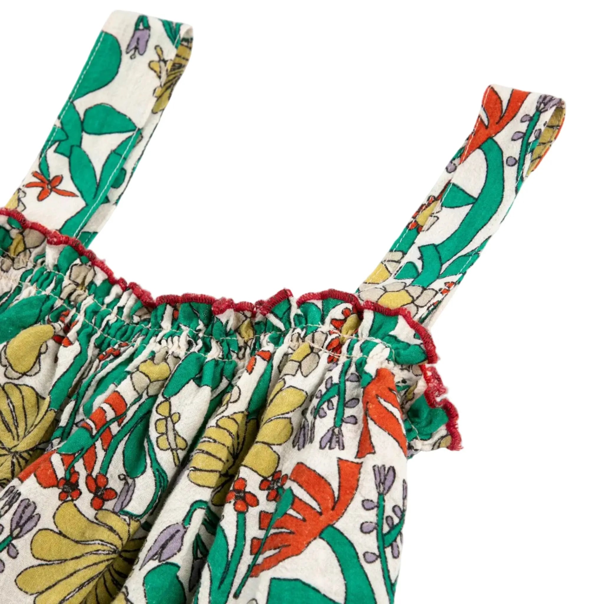 Color Herbalist All Over Woven Top Bobo Choses