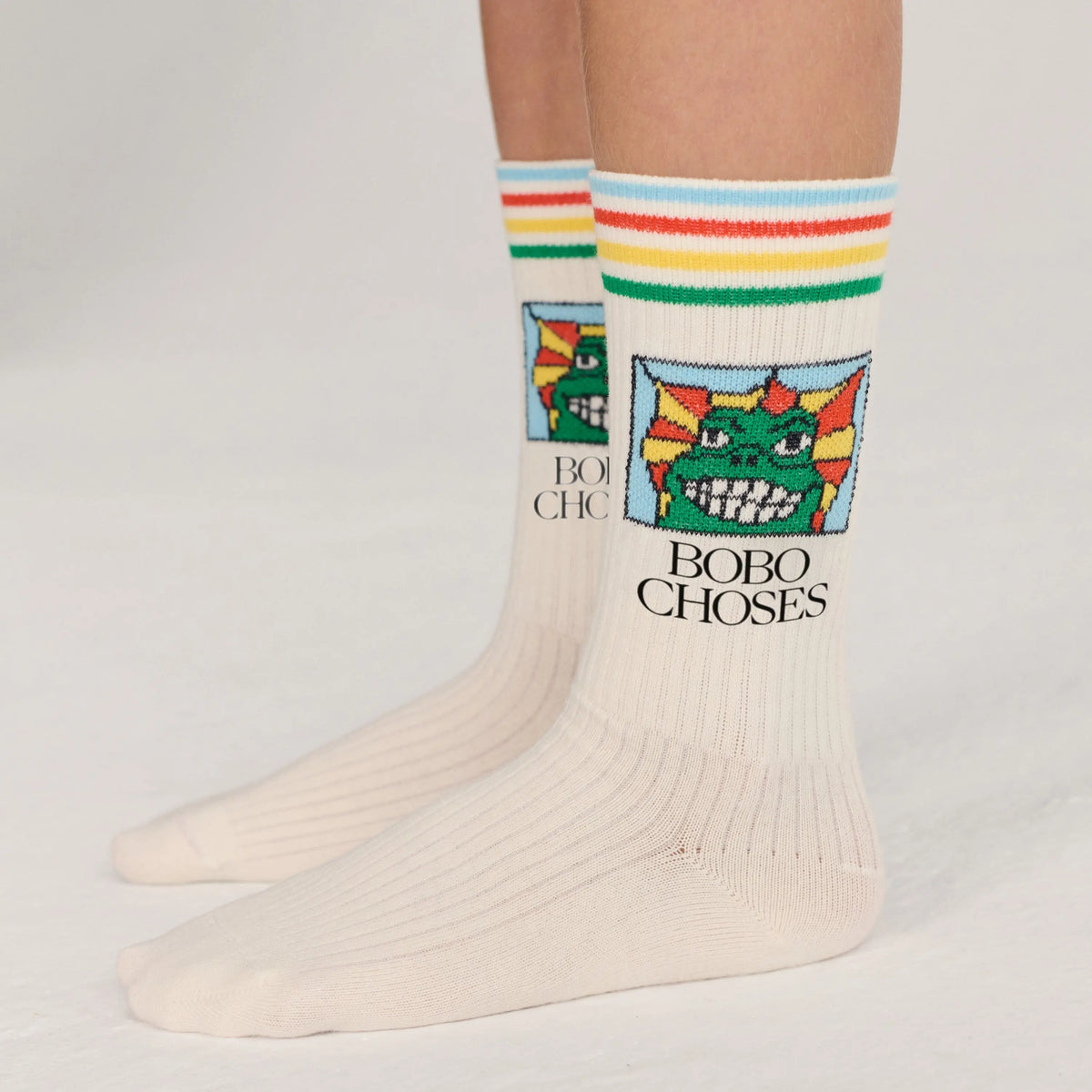 Chaussettes Beast Blanche Bobo Choses