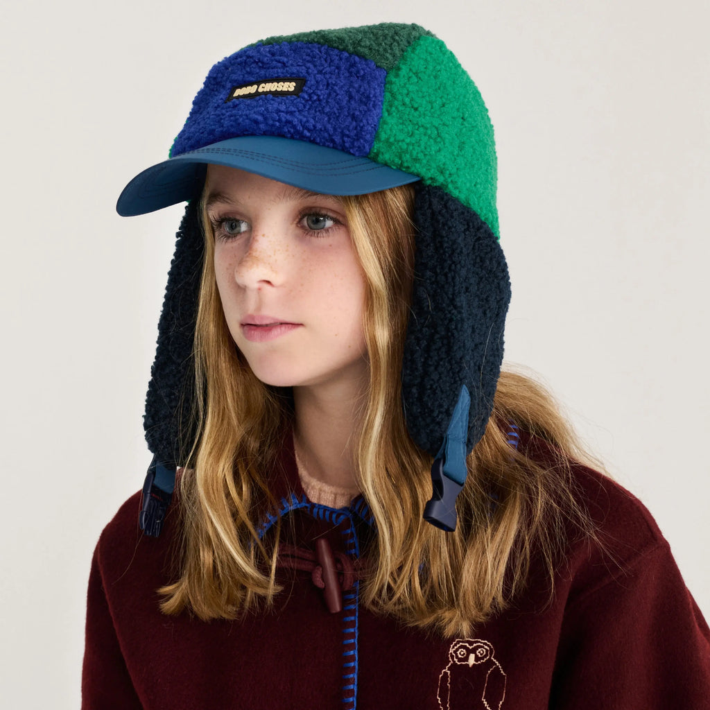 Chapka Color Block Vert Bobo Choses