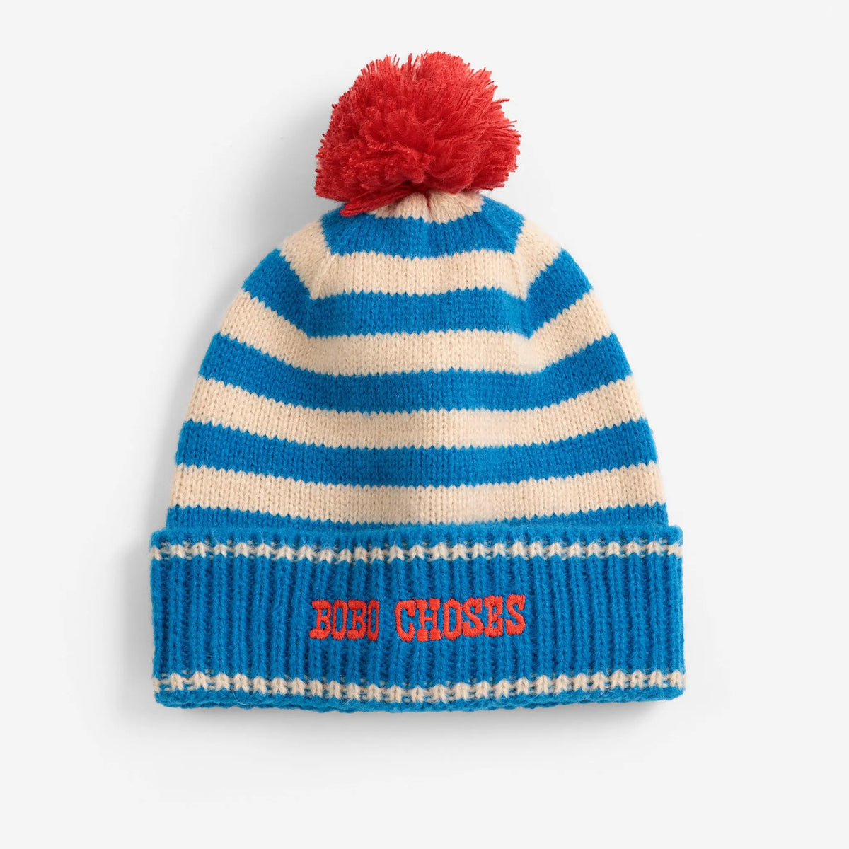 Bonnet Stripes Bleu Bobo Choses
