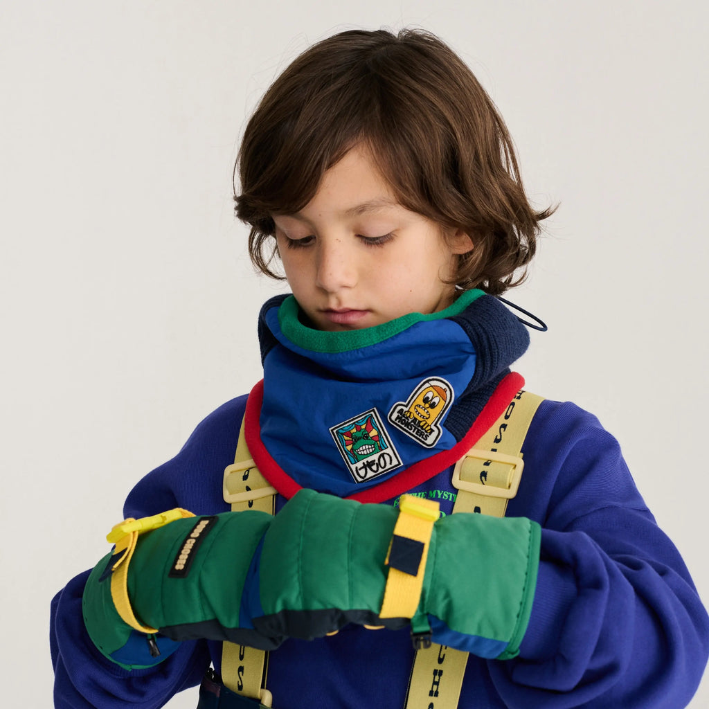 Cache-cou Color Block Vert Bobo Choses