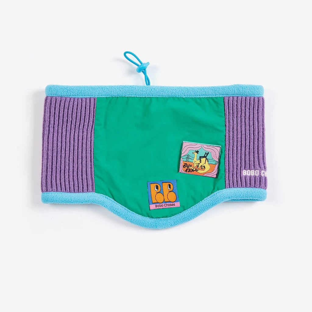 Cache-cou Color Block Vert Bobo Choses