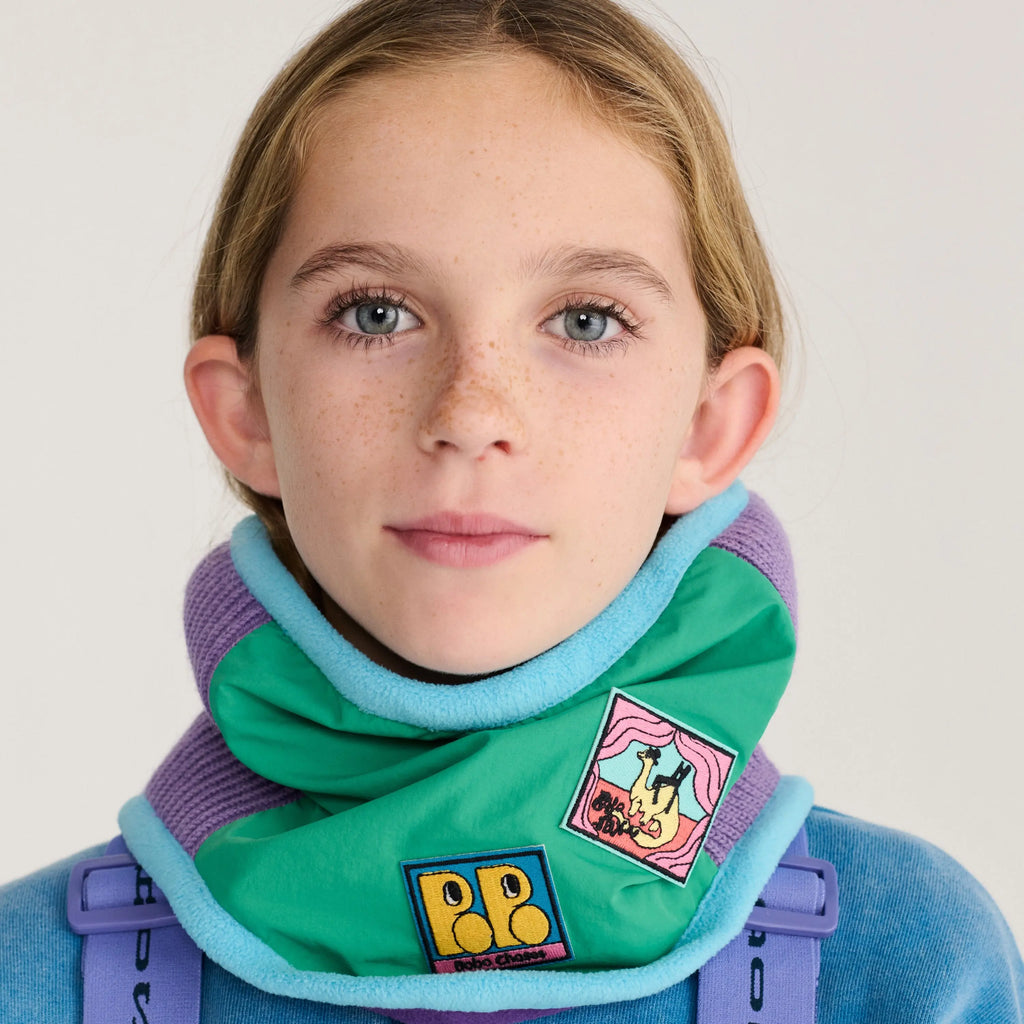 Cache-cou Color Block Vert Bobo Choses