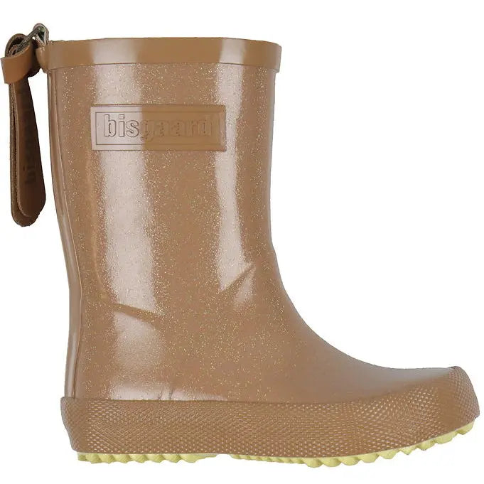 Bottes de Pluie Fashion Brown Glitter Bisgaard