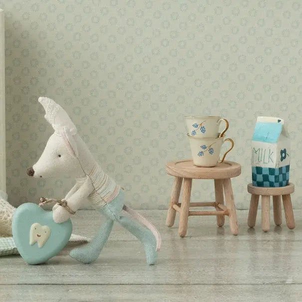 Ensemble Table et Tabouret Souris Maileg