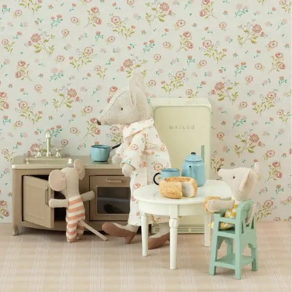 Chaise Haute Souris Menthe Maileg