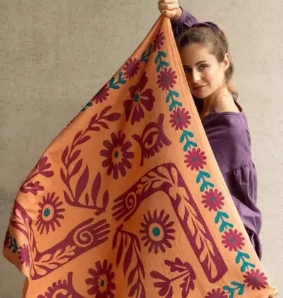 Big Foulard Latika Rita Rust Apaches Collections