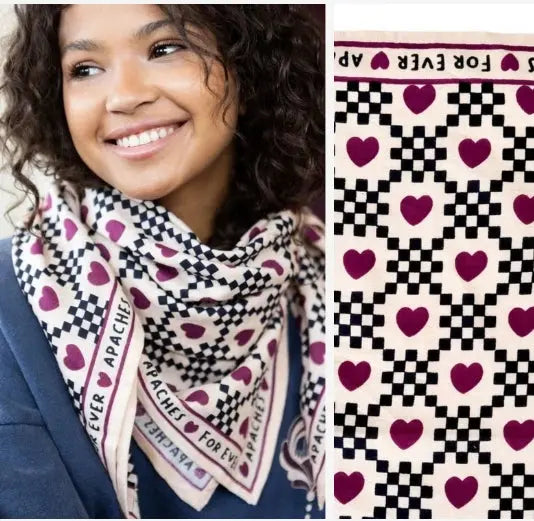 Big Foulard Amor Macadamia Apaches Collections