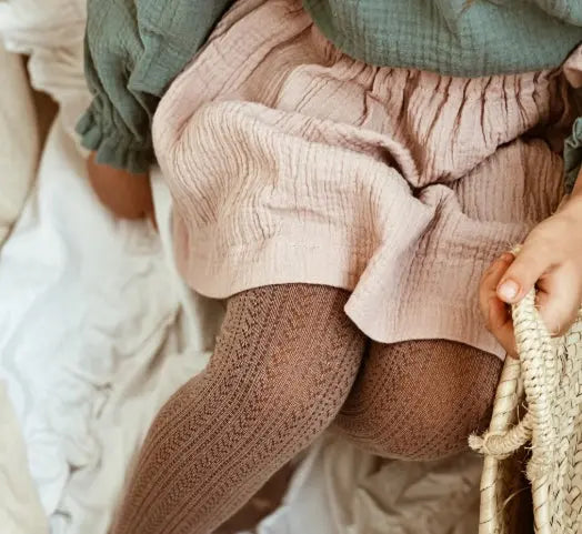 Collants Angélique Vieux Rose Collégien