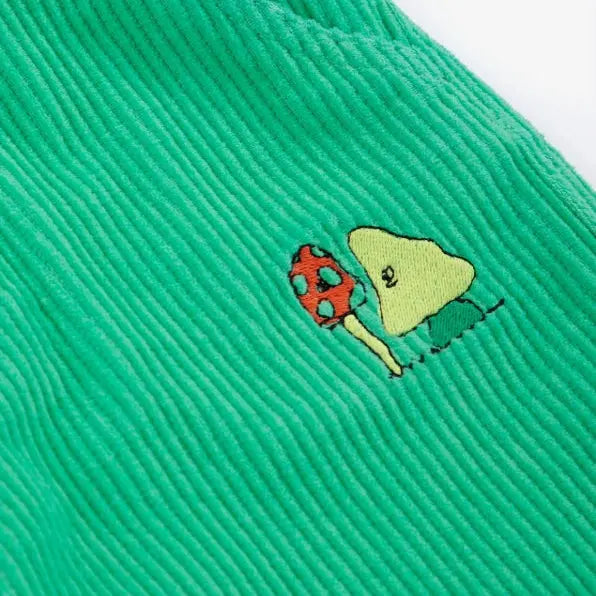 Pantalon Velours Côtelé Mush Monsters | Vert