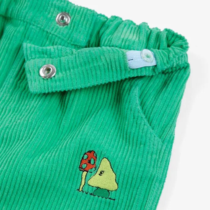 Pantalon Velours Côtelé Mush Monsters | Vert