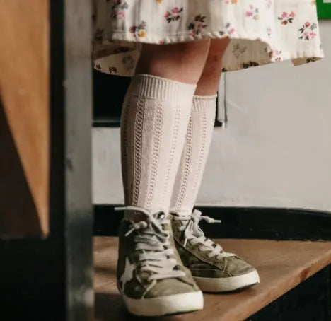 Chaussettes Hautes Léonie | Doux Agneaux Collégien
