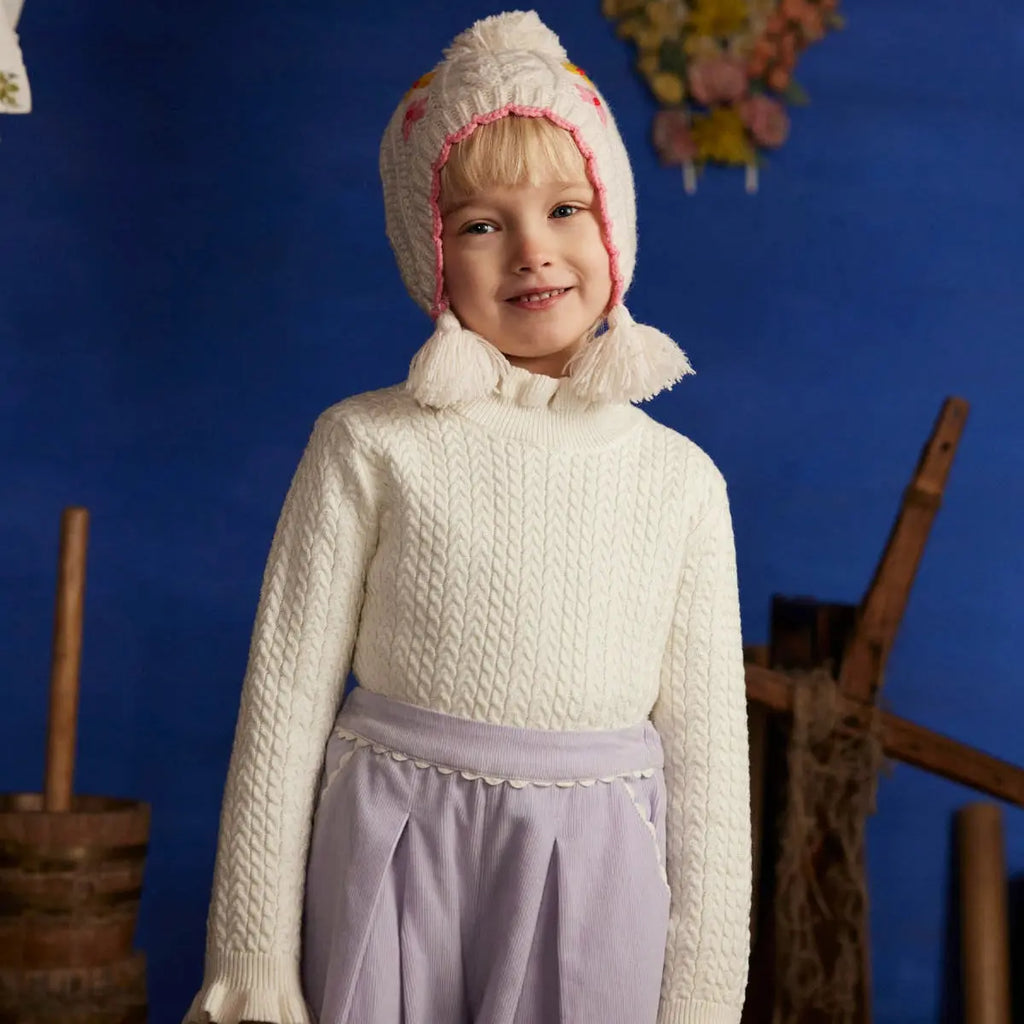 Pull Java Ecru Louise Misha