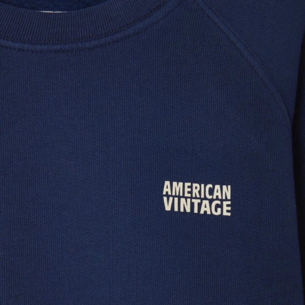 Sweat-shirt Izubird Marine American vintage