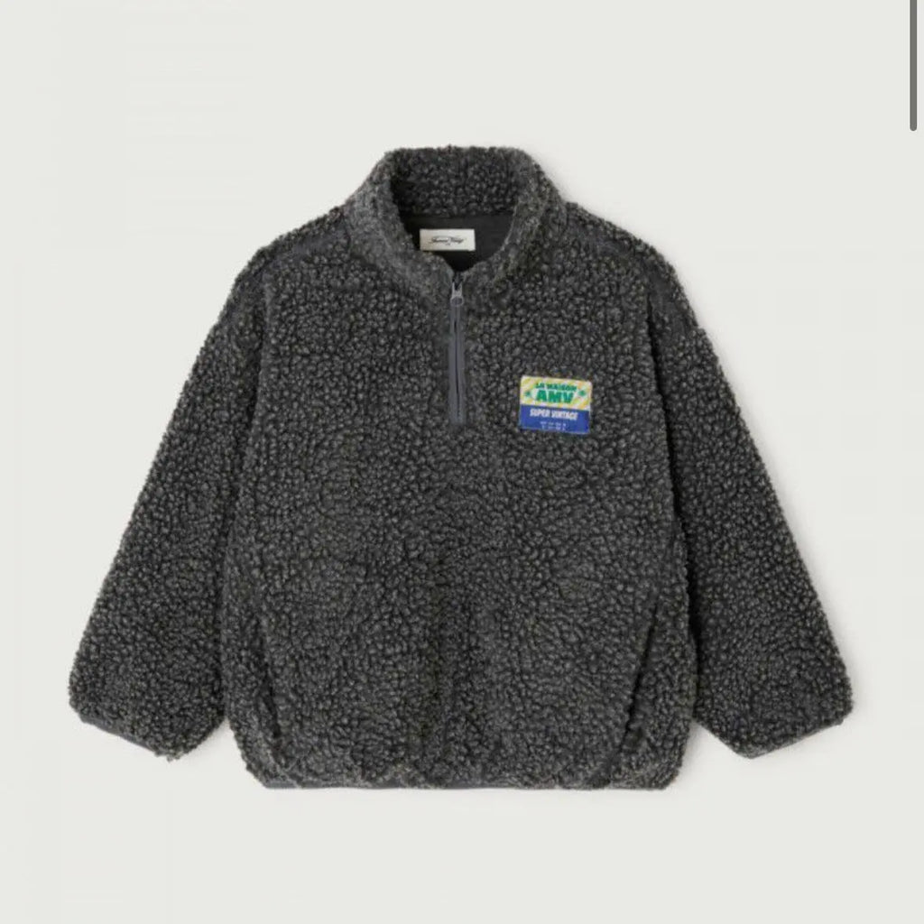 Sweat-shirt Hoktown Anthracite American vintage