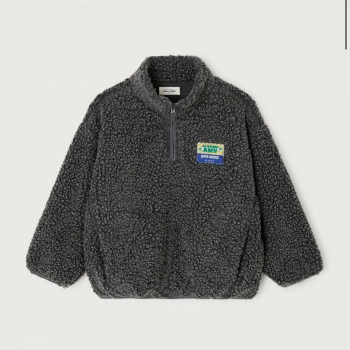 Sweat-shirt Hoktown Anthracite American vintage