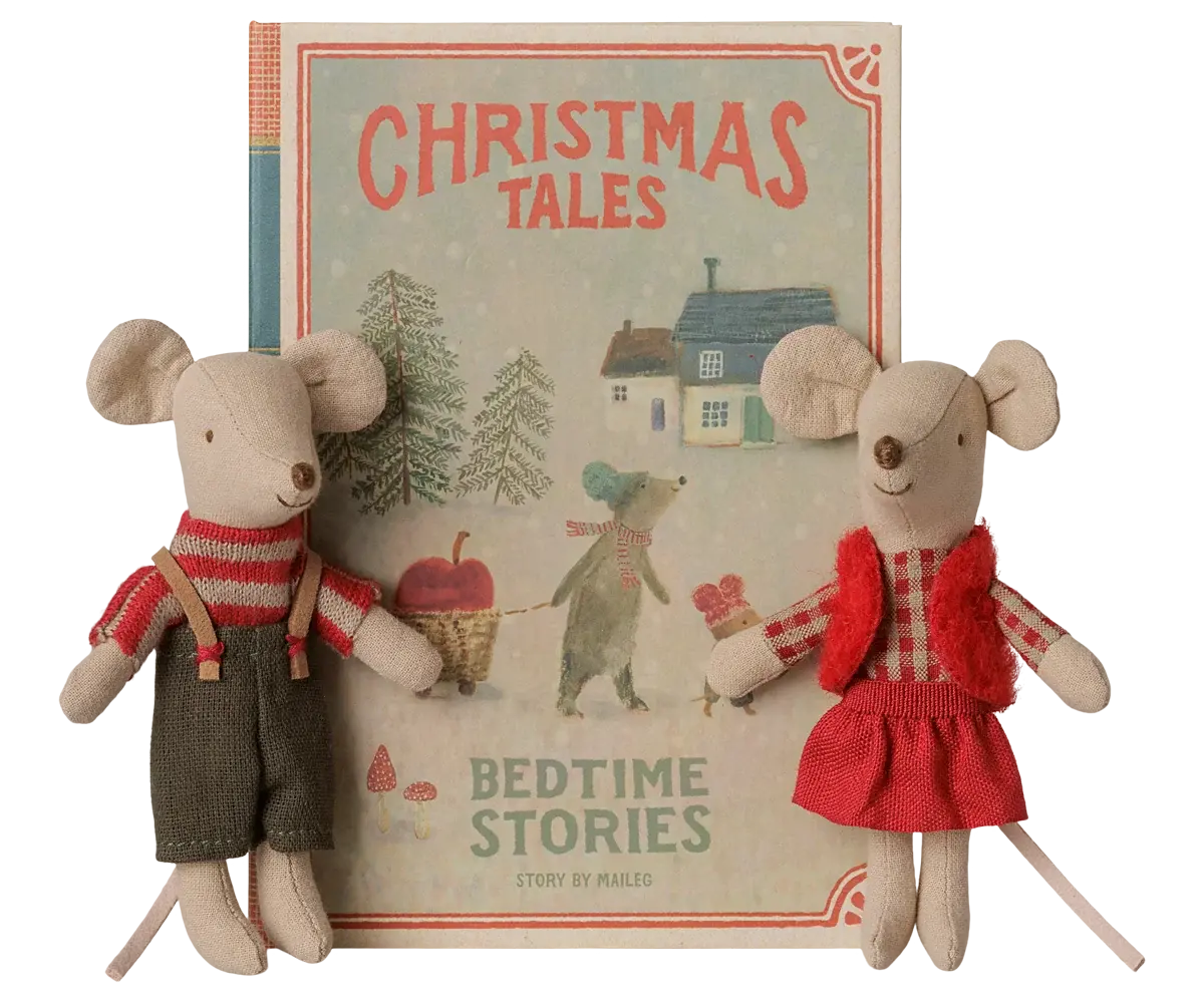 Jumeaux Souris de Noël Maileg