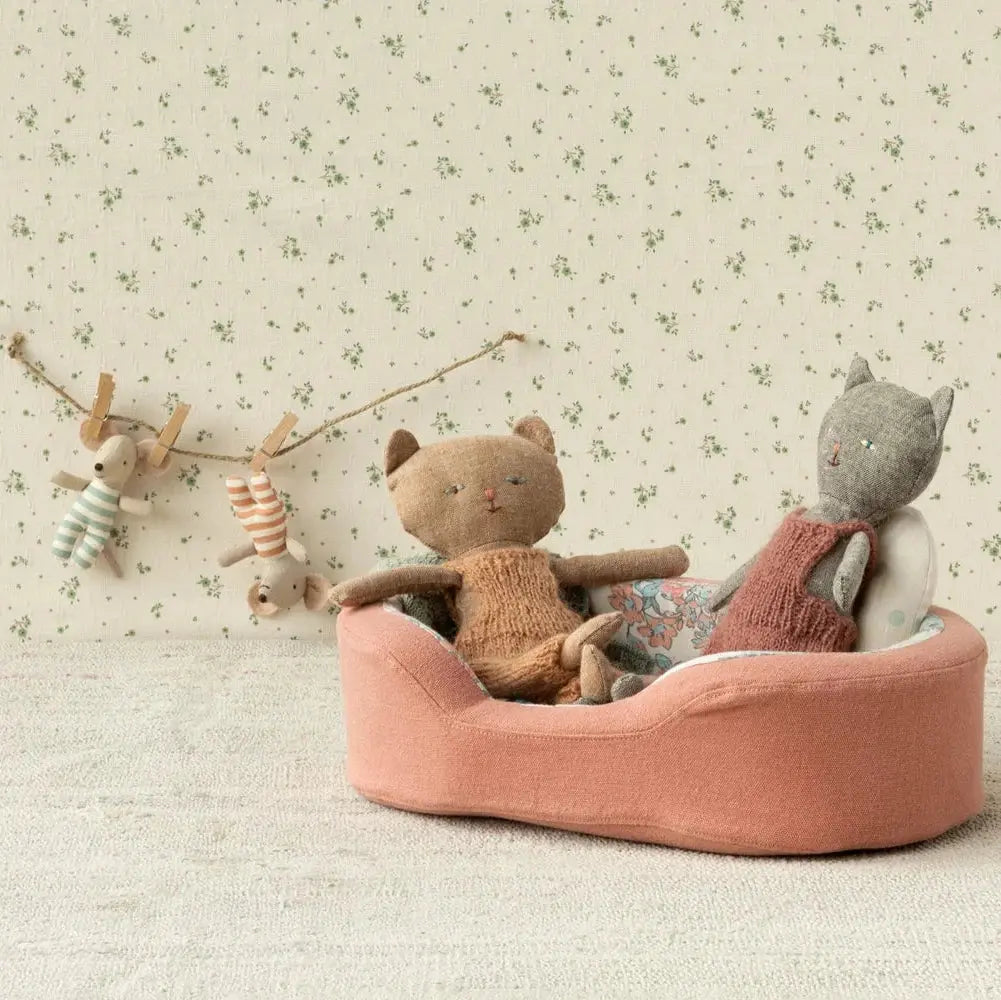 Panier Douillet Small Corail Maileg