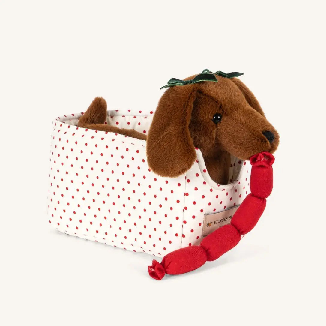 Chien Chorizo Marron Konges Slojd