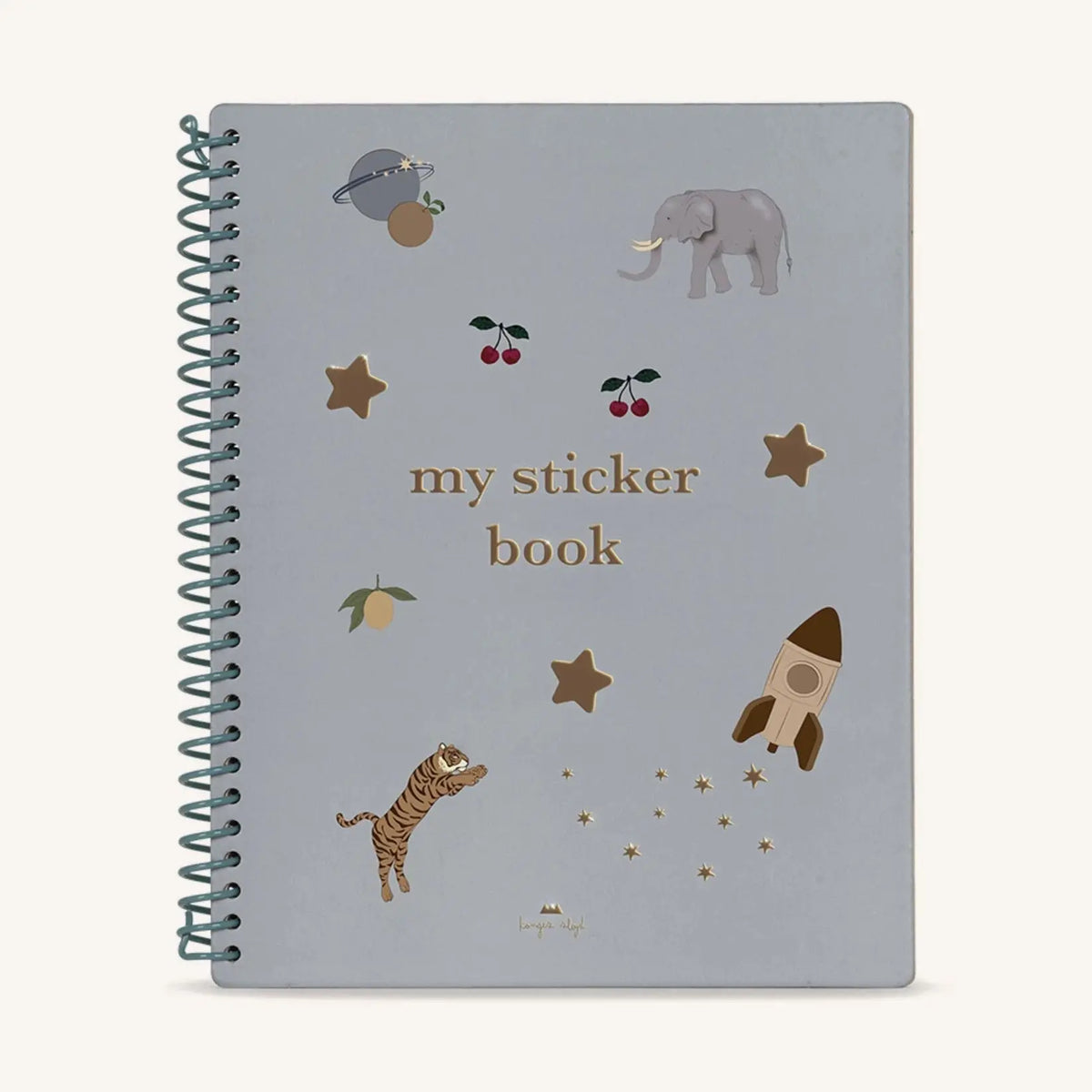 Livre Stickers Bleu Konges Slojd