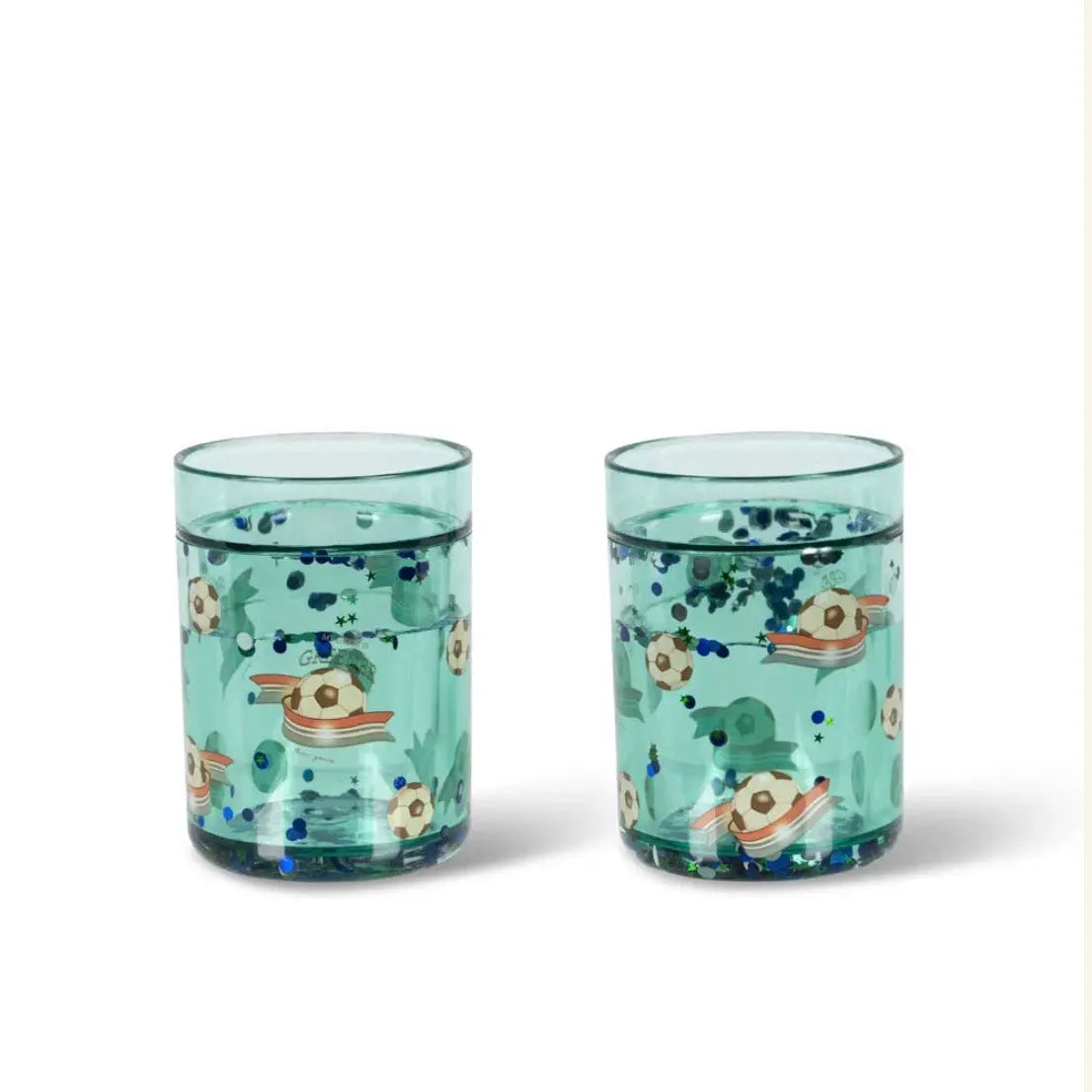 Lot de Verres Ballon Vert Konges Slojd