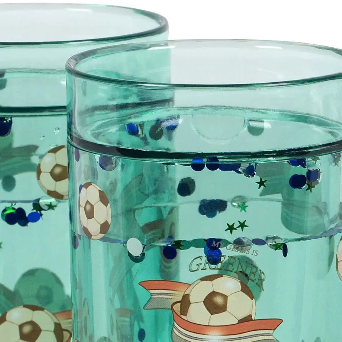 Lot de Verres Ballon Vert Konges Slojd
