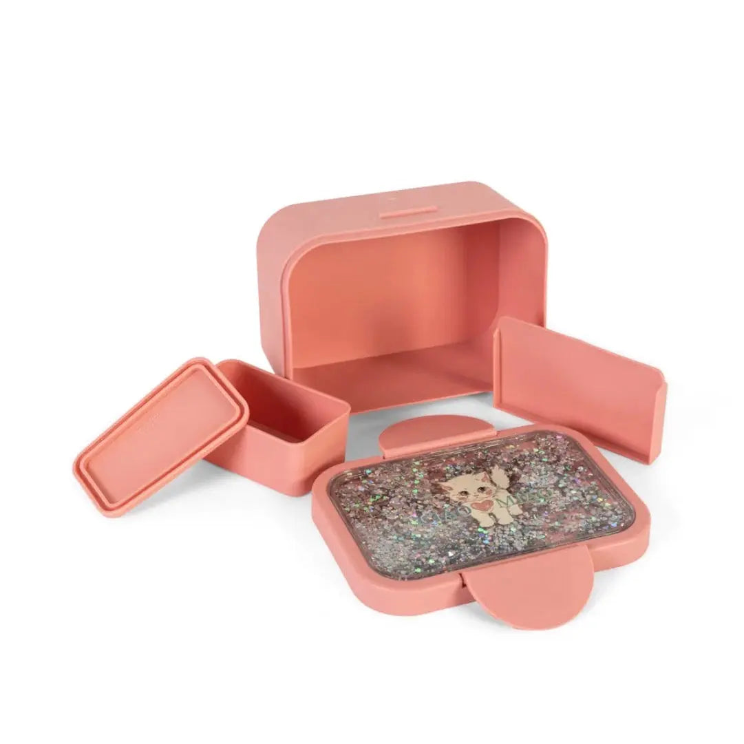 Lunch Box Glitter Rose Konges Slojd