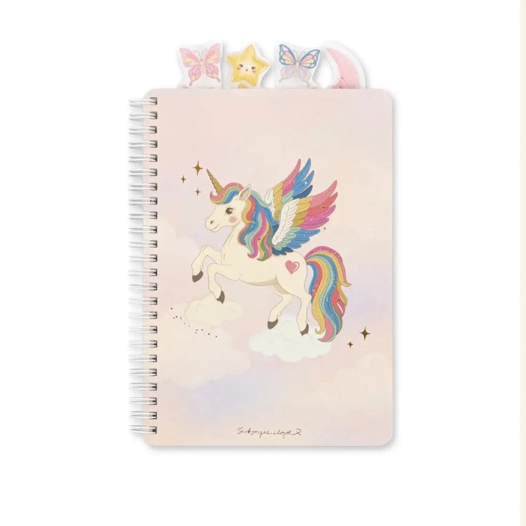 Coffret Carnet Licorne Konges Slojd