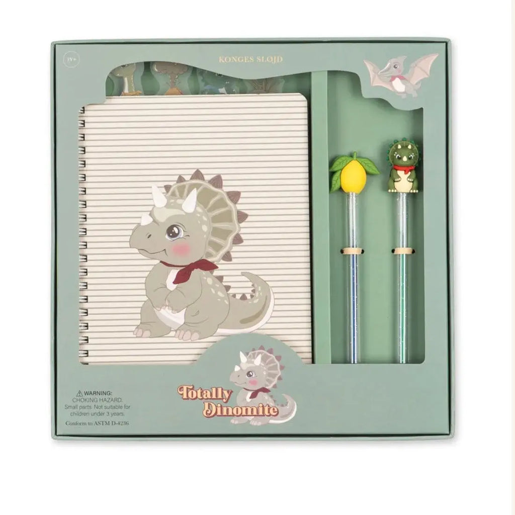 Coffret Carnet Dino Konges Slojd