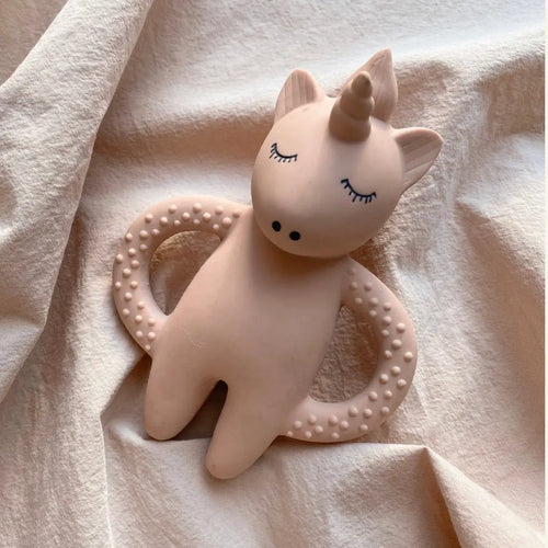 Anneau de Dentition Licorne Rose Konges Slojd