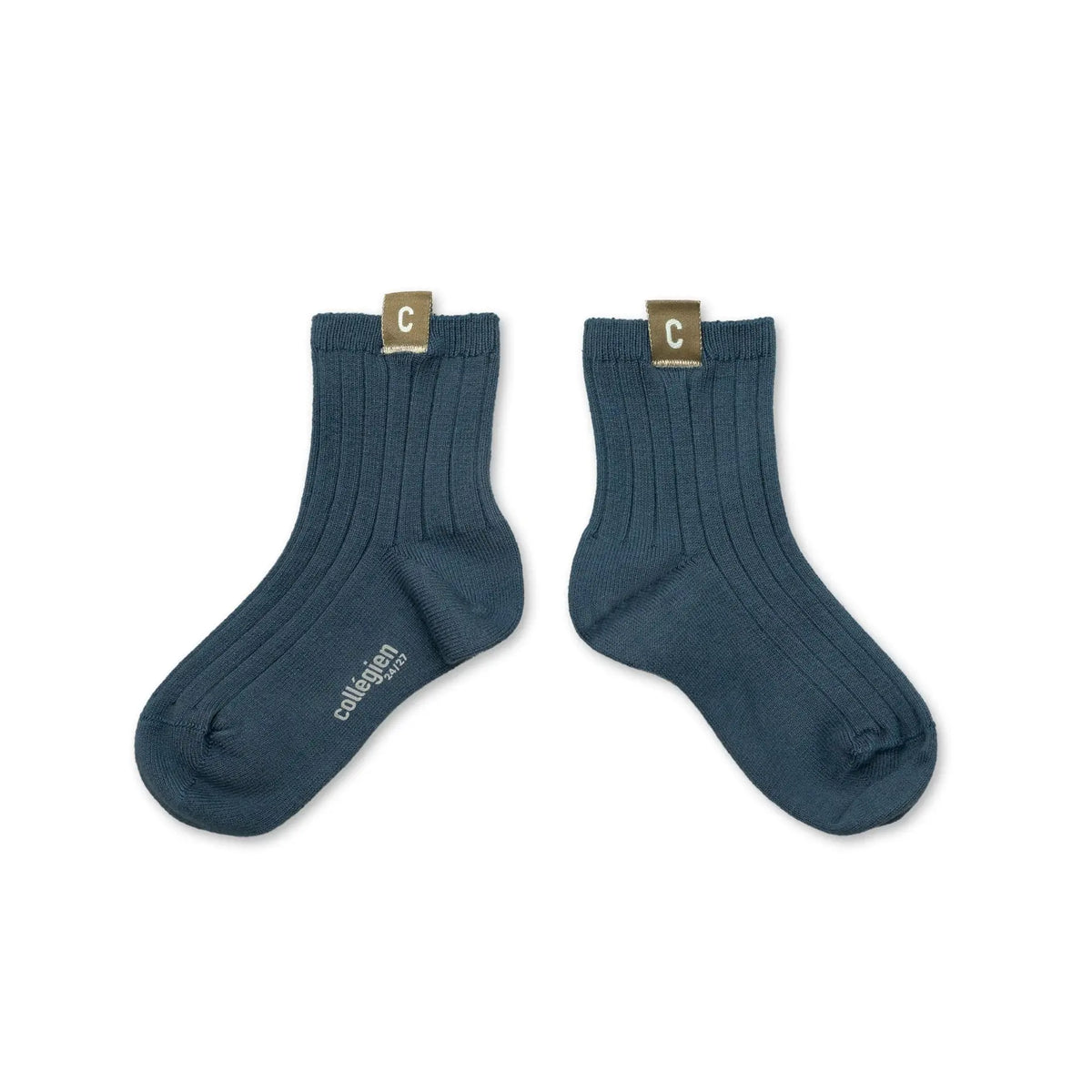 Chaussettes Cyril Bleu Cendre Collégien