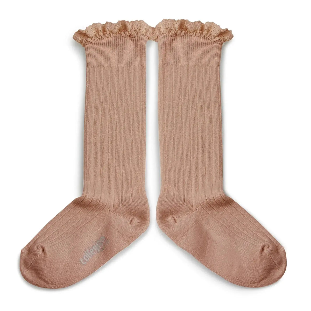 Chaussettes Joséphine Vieux Rose Collégien