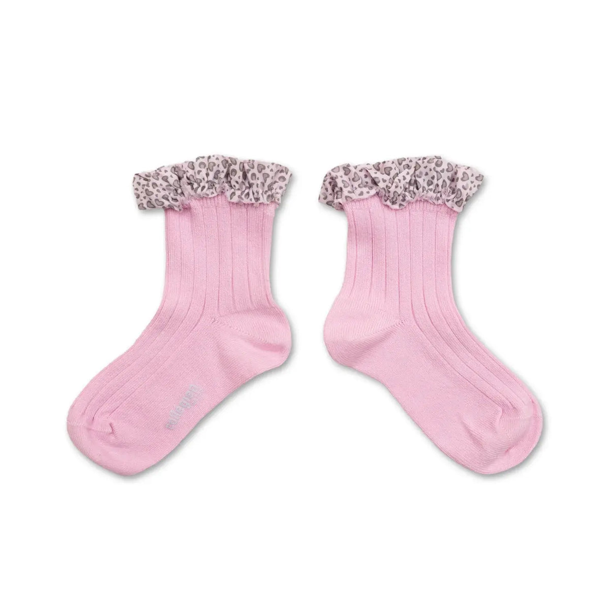 Chaussettes Courtes Léa | Rose Dragée Collégien