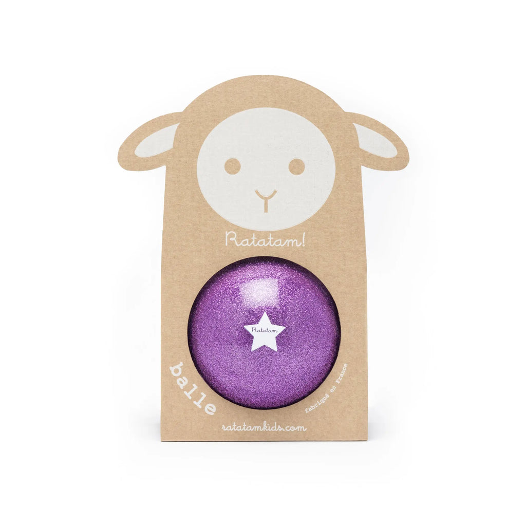 Balle Mouton 10CM Violet Ratatam