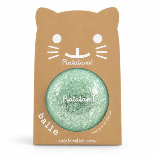 Balle Mini Shiny 10CM Bleu Ratatam