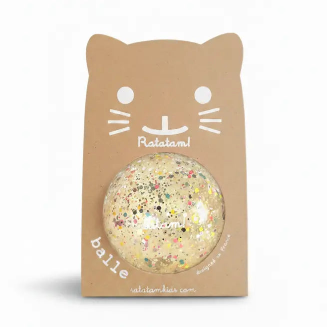 Balle Mini Shiny 10CM Multicolor Ratatam