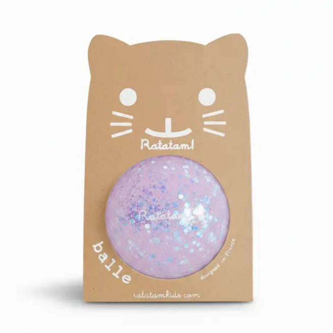 Balle Mini Shiny 10CM Violet Ratatam