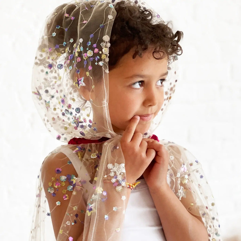 Cape Brodée Sequin Multicolore Ratatam