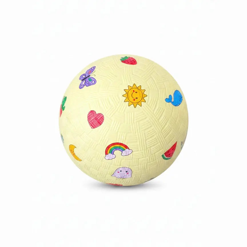 Ballon Plage 12CM Jaune Ratatam