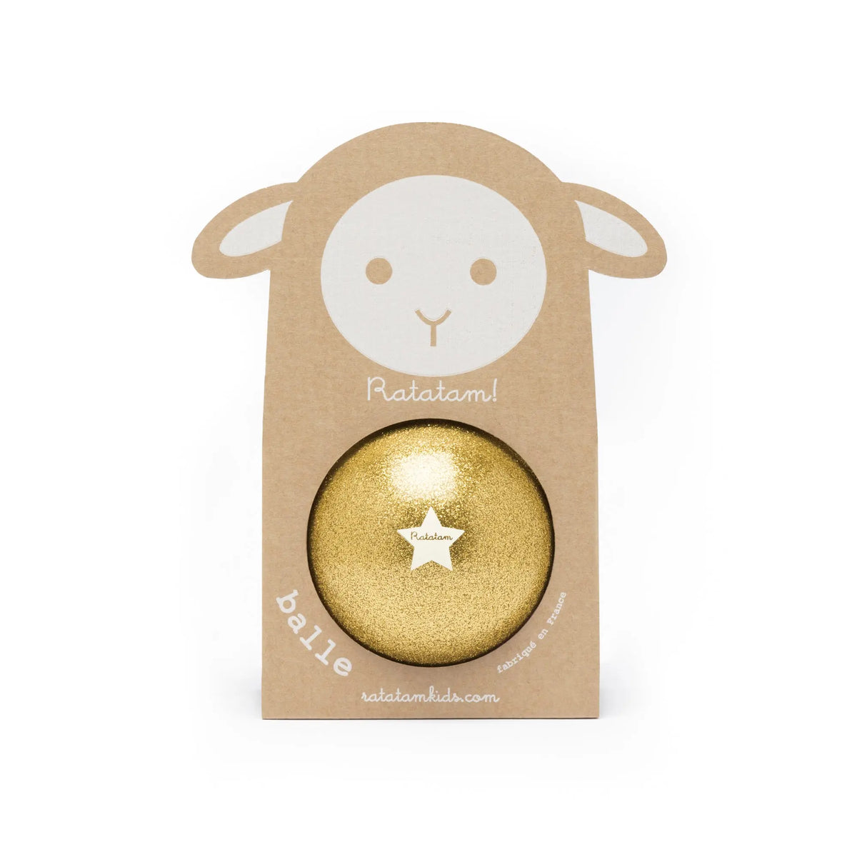 Balle Mouton 10CM Or Ratatam