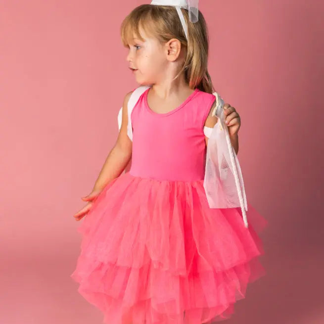 Robe Tutu Rose Fluo Ratatam